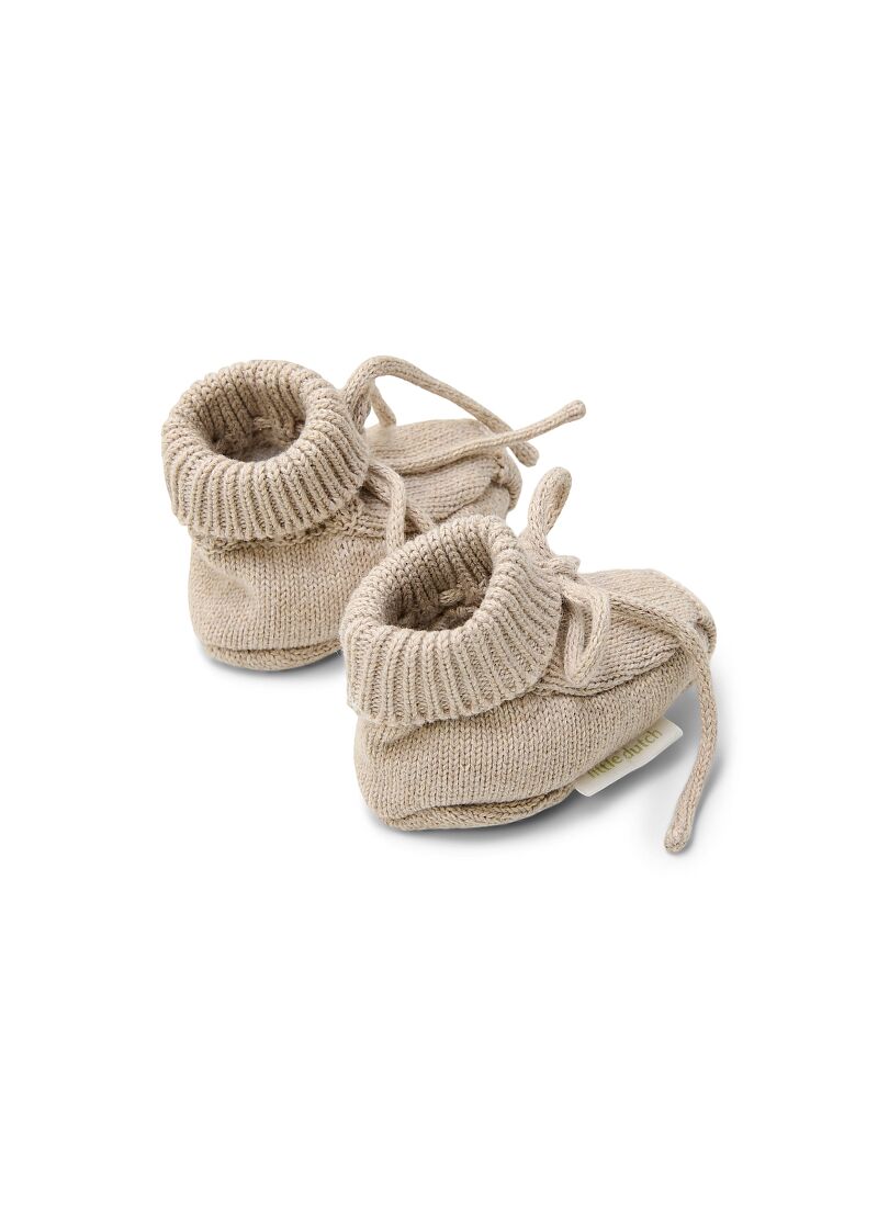 BOOTIES SOFT BEIGE MELEE