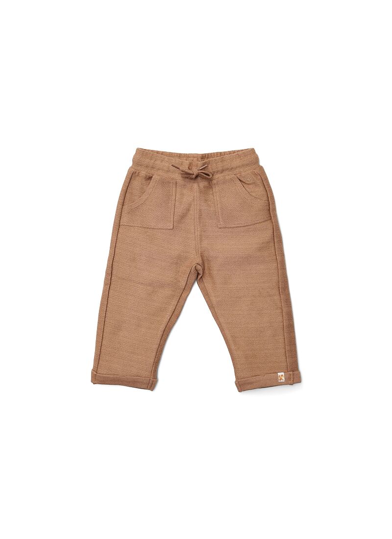 ORGANIC COTTON PANTS BROWN