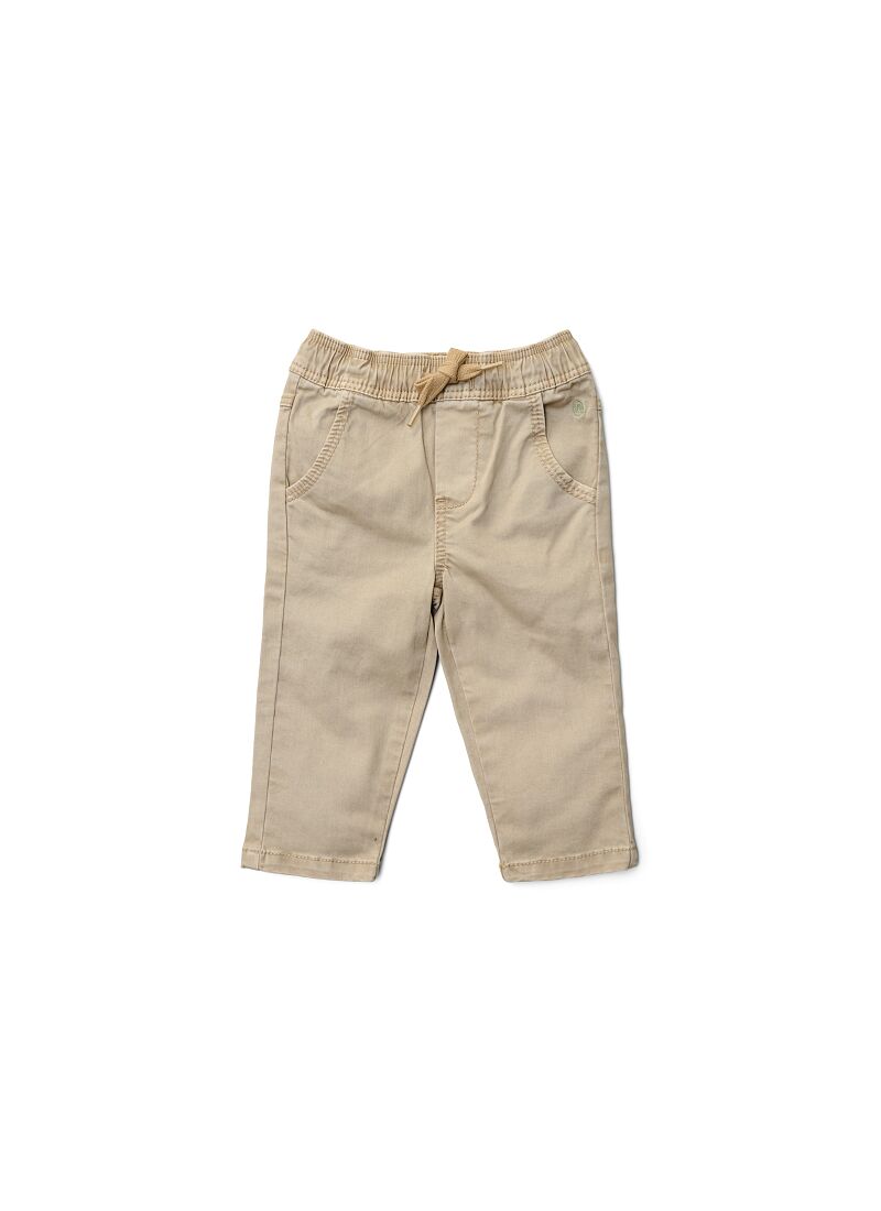 ORGANIC COTTON PANTS TAUPE