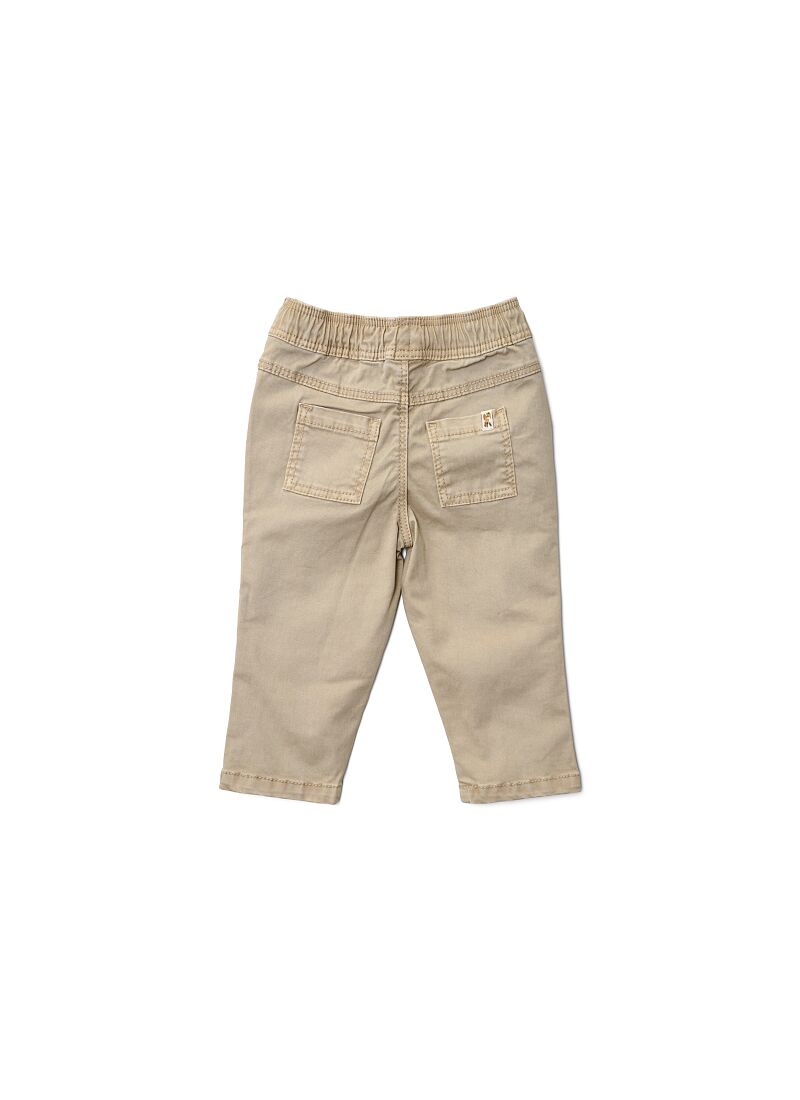 ORGANIC COTTON PANTS TAUPE