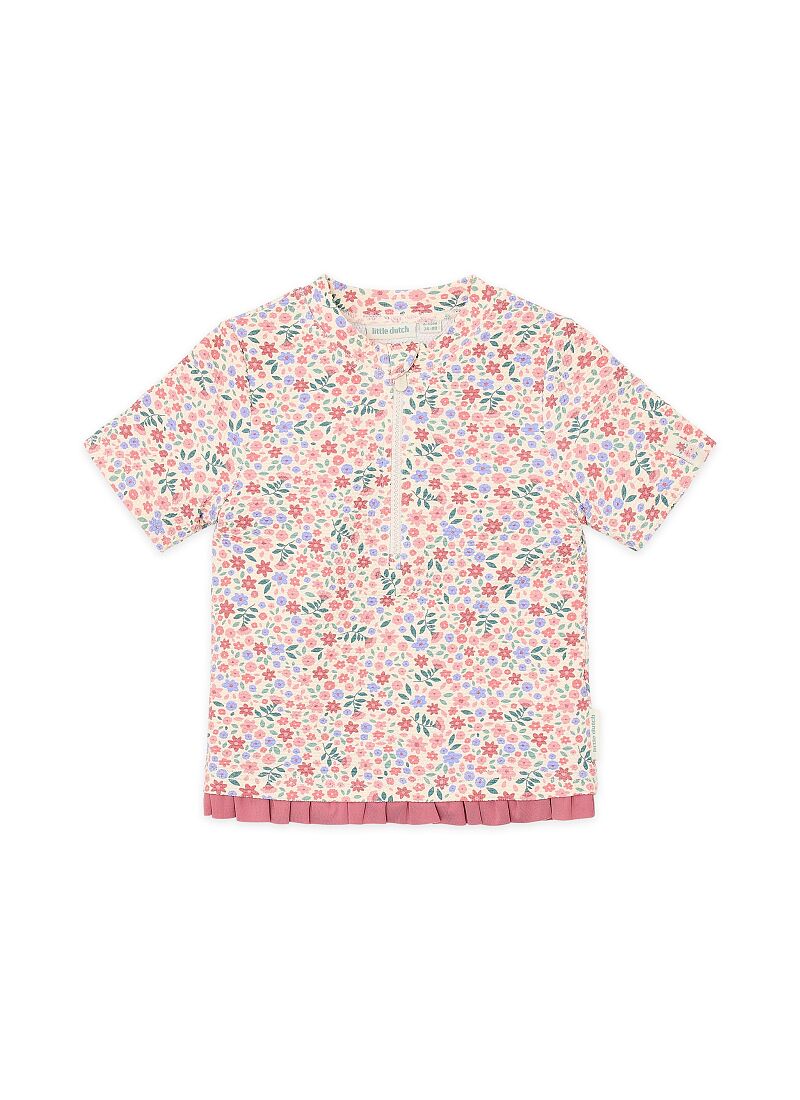 SWIM T-SHIRT WITH SHORT SLEEVE DREAMY FLOWERFIELD