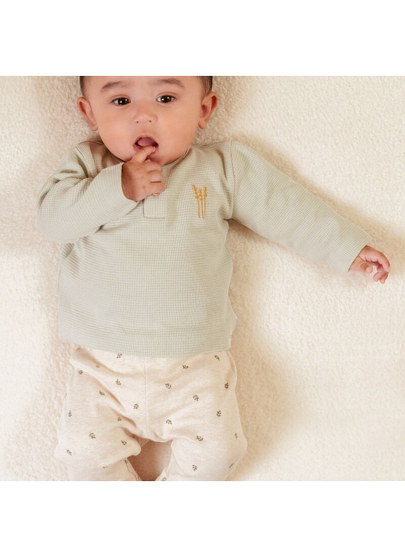 LEGGING GREEN LEAVES