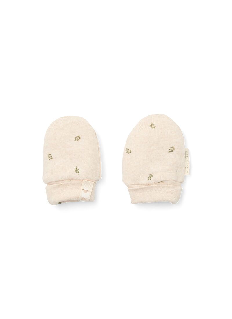 MITTENS GREEN LEAVES