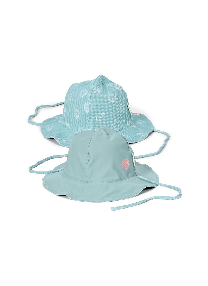 REVERSIBLE HAT OCEAN TREASURES SURF BLUE