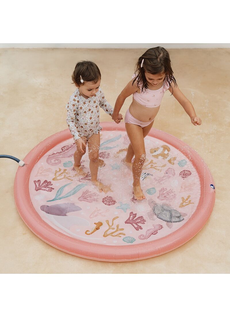 AIR MATTRESS 150CM SPRINKLER OCEAN DREAMS PINK