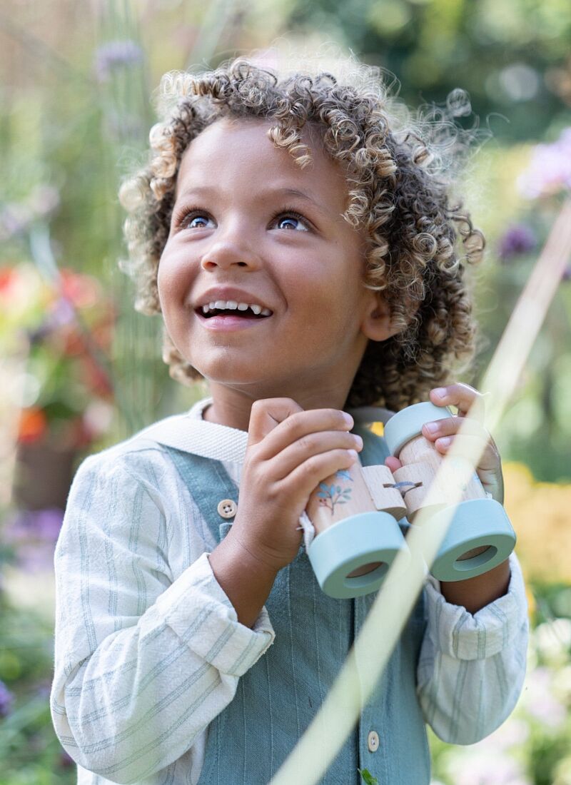 WOODEN FIELD GLASSES FOREST FRIENDS