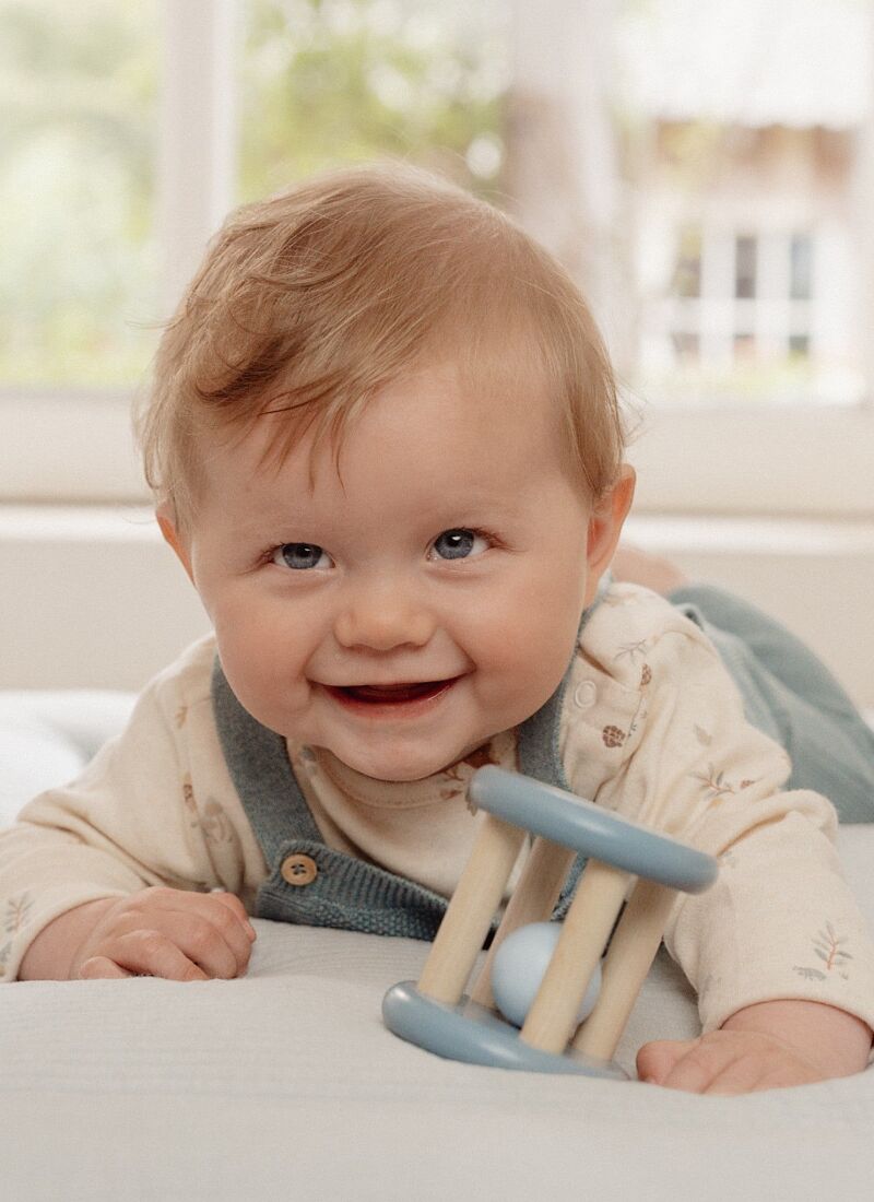 WOODEN RATTLE FOREST FRIENDS