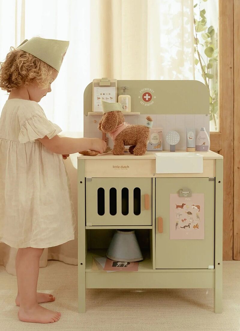 WOODEN TOY VATERINARY