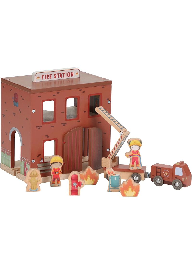 WOODEN FIRE STATION