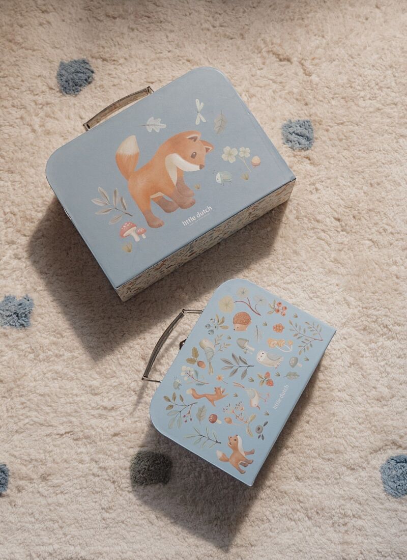 SET OF SUITCASES FOREST FRIENDS