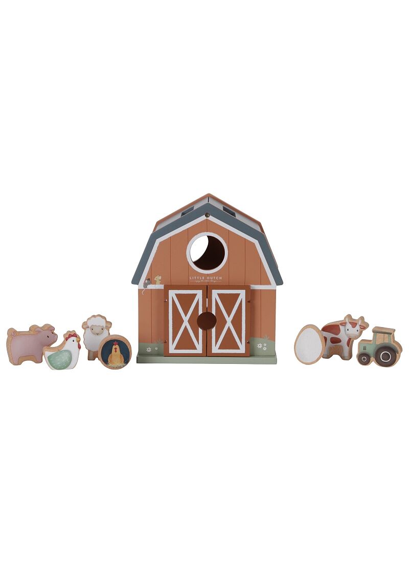 SHAPE SORTER FARM HOUSE
