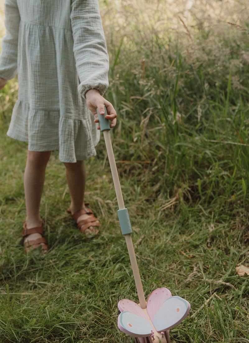 PULL ALONG WITH A POLE FAIRY GARDEN