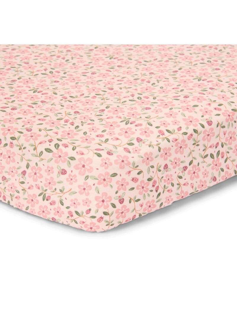 CRADDLE FITTED SHEET FAIRY FLORAL