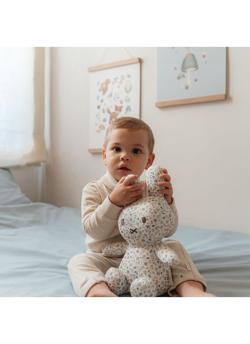 SOFT TOY 30cm MIFFY LUCKY LEAVES ALL OVER