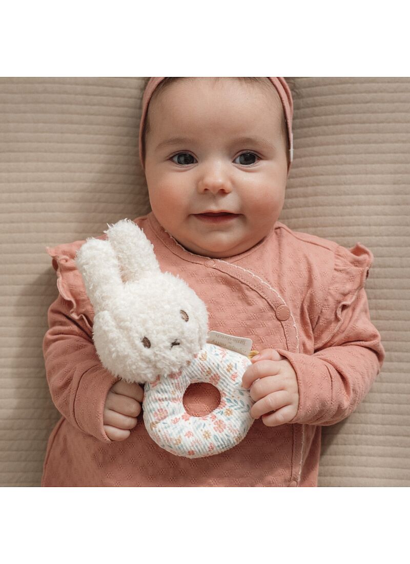 SOFT RING RATTLE MIFFY LUCKY BLOSSOM