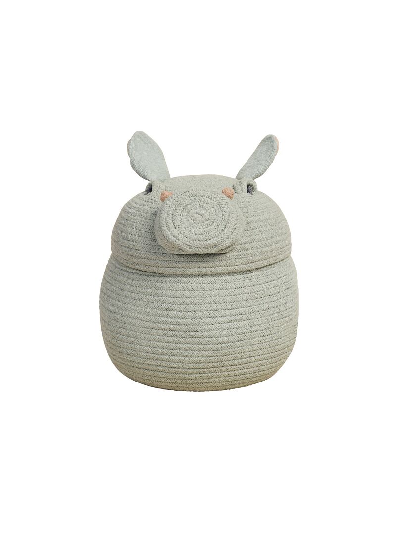 BASKET HENRY THE HIPPO (25X30)