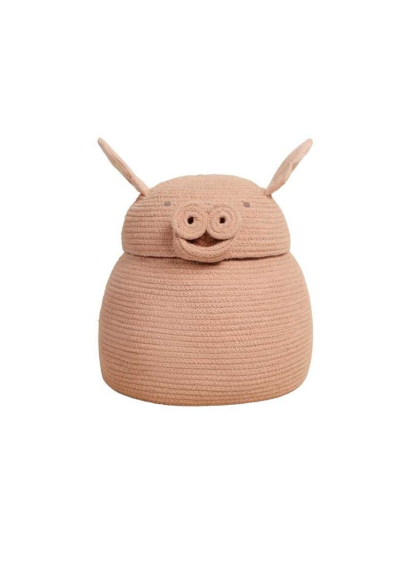BASKET PEGGY THE PIG (32X30)