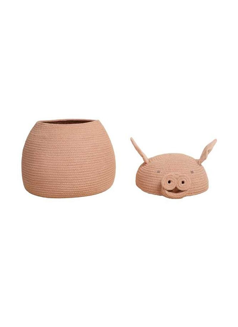 BASKET PEGGY THE PIG (32X30)