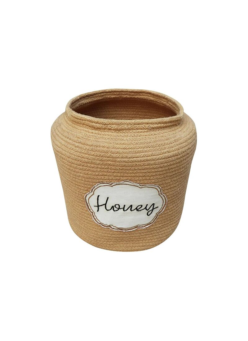 BASKET HONEY POT (28x27)