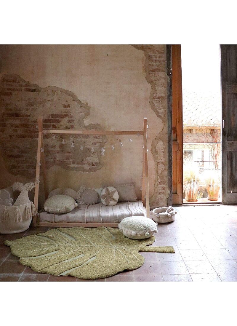 CUSHION BUBBLY OLIVE