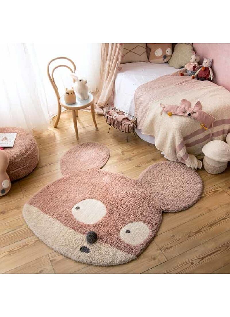 CARPET WOOLABLE MISS MIGHTY MOUSE (100x120)