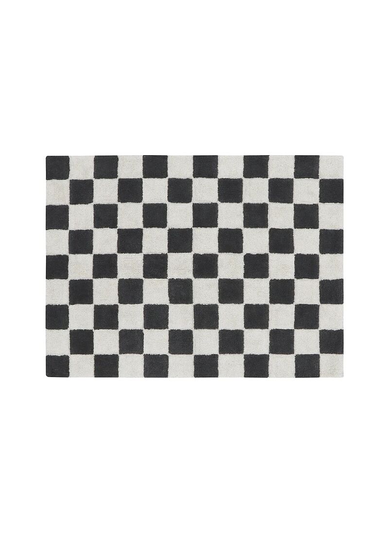 RUG KITCHEN TILES DARK GREY (120X160)