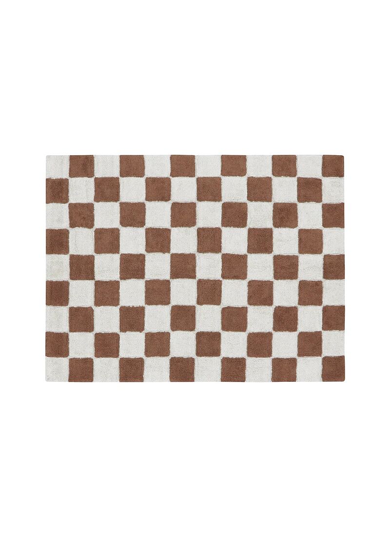 RUG KITCHEN TILES TOFFEE (120X160)