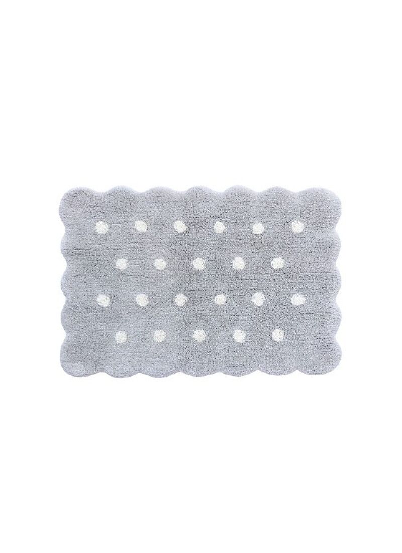 RUG MINI BISCUIT PEARL GREY