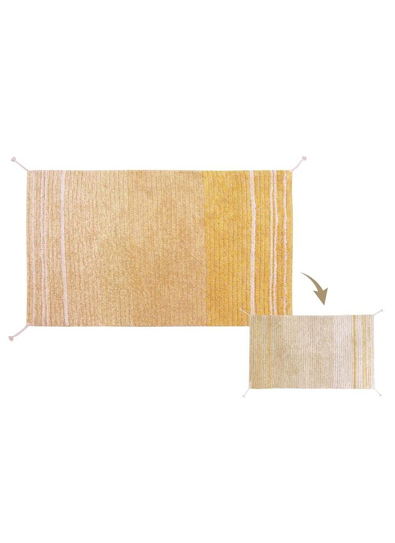 REVERSIBLE RUG TWIN AMBER