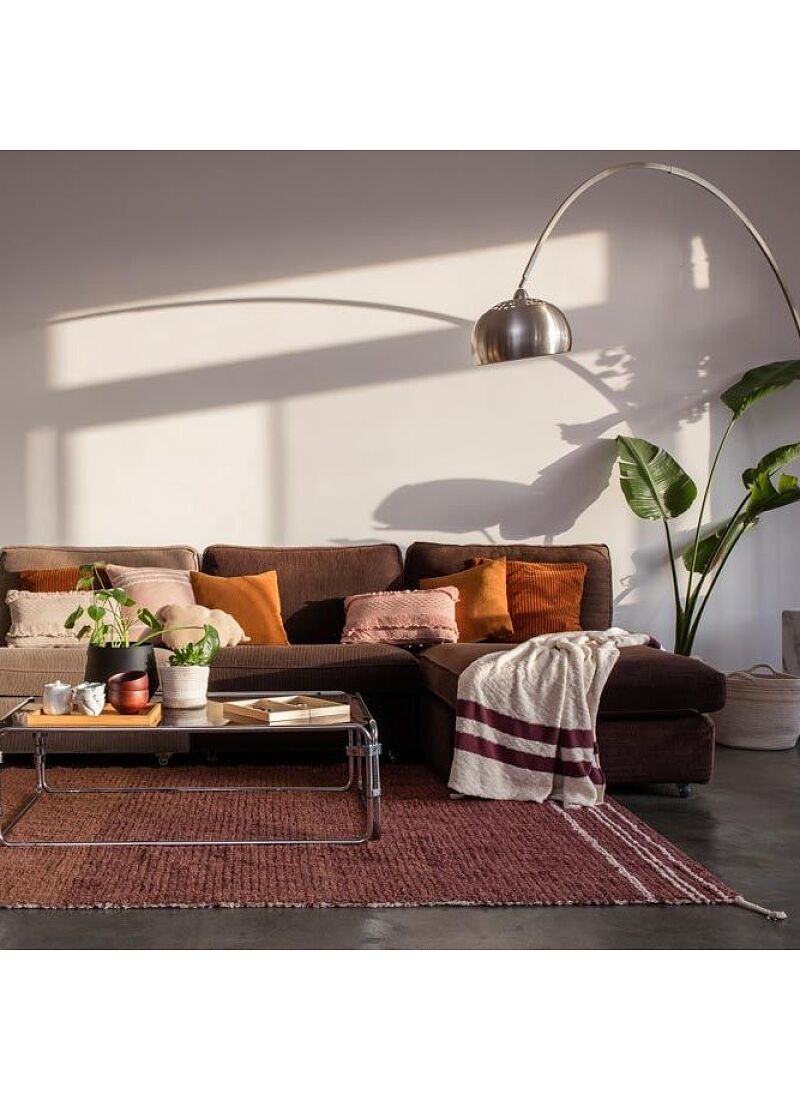 REVERSIBLE RUG TWIN TOFFEE (170X240)