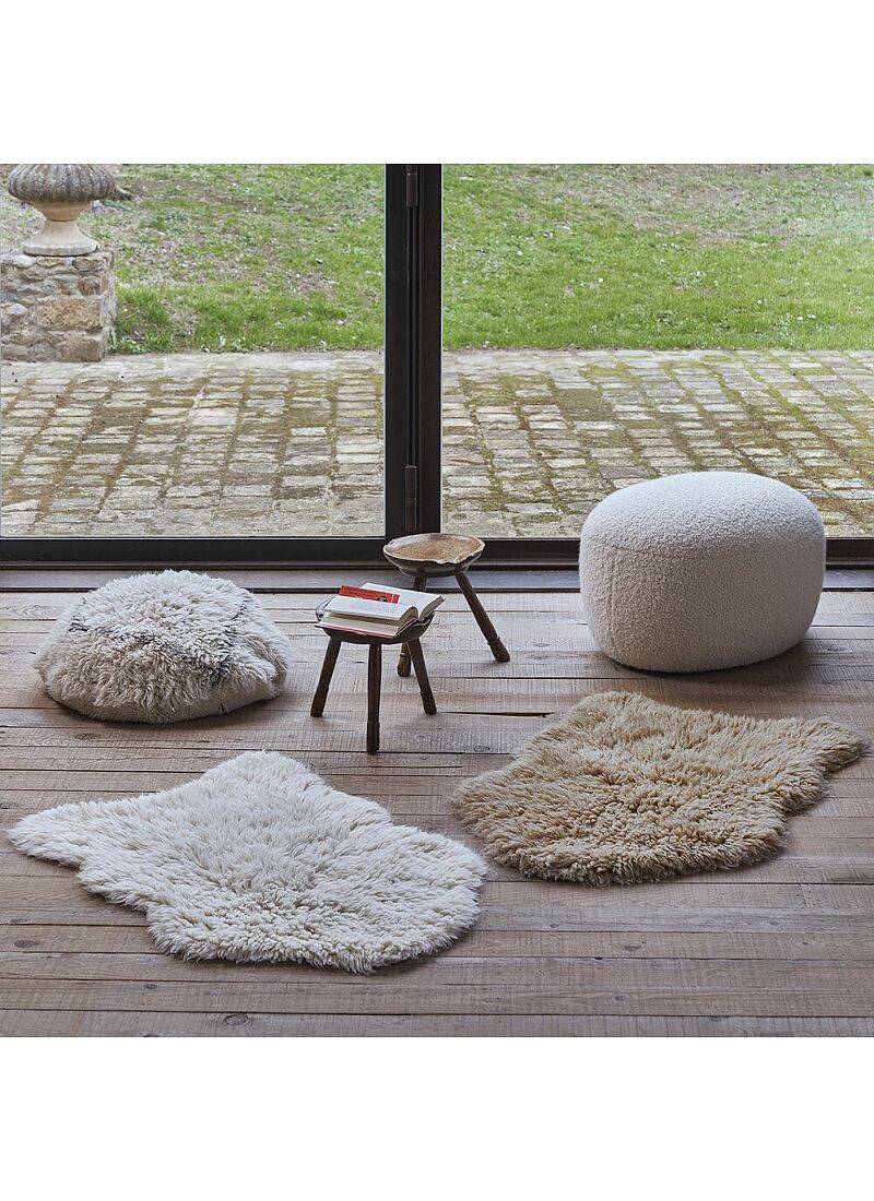 RUG WOOLABLE WOOLLY SHEEP WHITE (75X110)