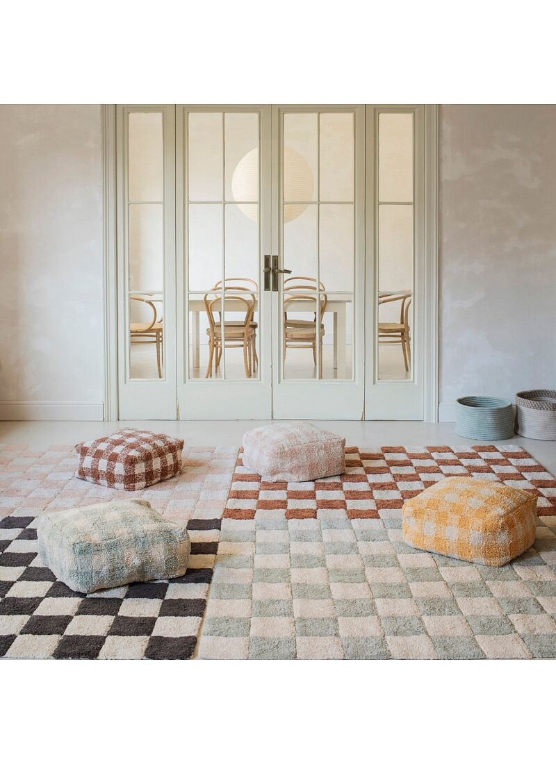 RUG KITCHEN TILES BLUE SAGE (140X200)