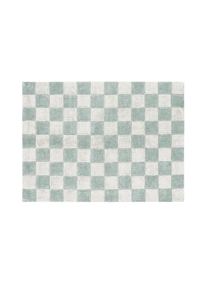 RUG KITCHEN TILES BLUE SAGE (140X200)