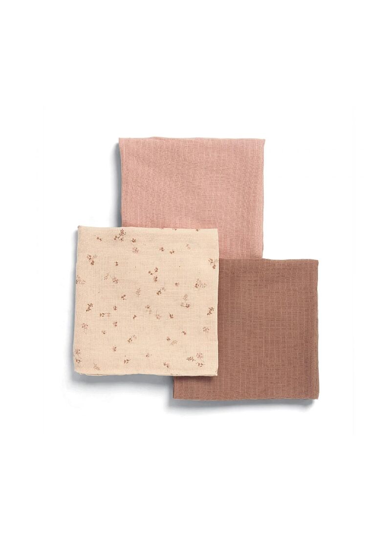 MUSLIN BLANKET (3PCS) WILDFLOWER