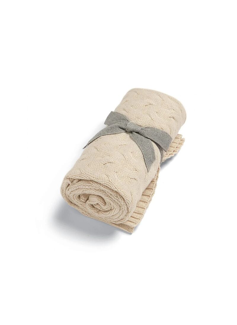 BLANKET (70X90) DUCKLING CABLE CREAM