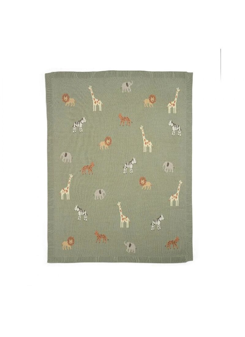 BABY BLANKET (70X90) SAFARI SAG
