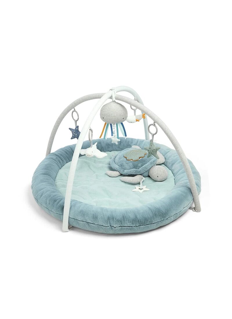 PLAY MAT GYM WELCOME TO THE WORLD BLUE