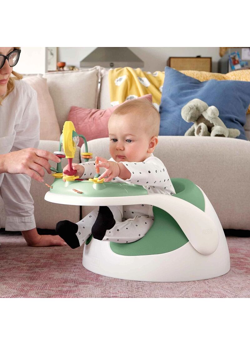 FLOOR BABY SEAT BUG & ACT TRAY EUCALYPTUS