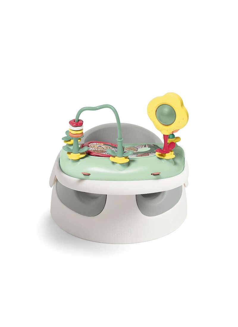 FLOOR BABY SEAT BUG & ACT TRAY PEBBLE