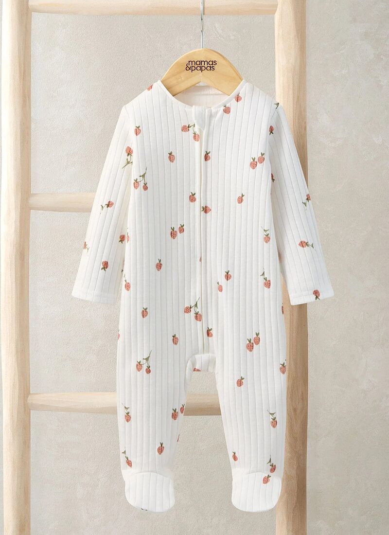 LONG-SLEEVED JUMPSUIT STRAWBERRY