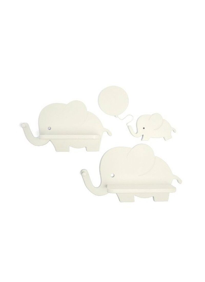 SHELVES & NIGHT LIGHT ELEPHANT