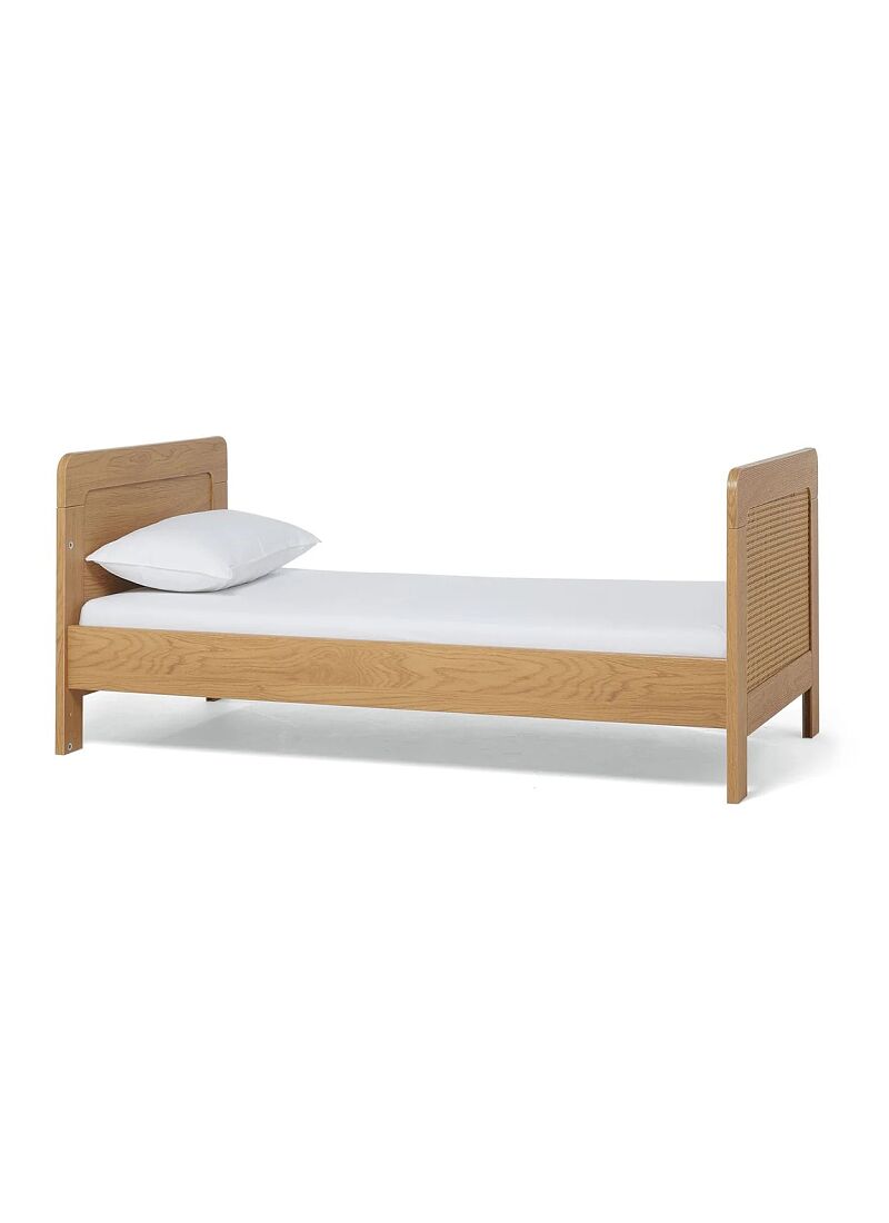 CRIB & DRESSER CHANGER UNIT ESNA OAK/RATTAN