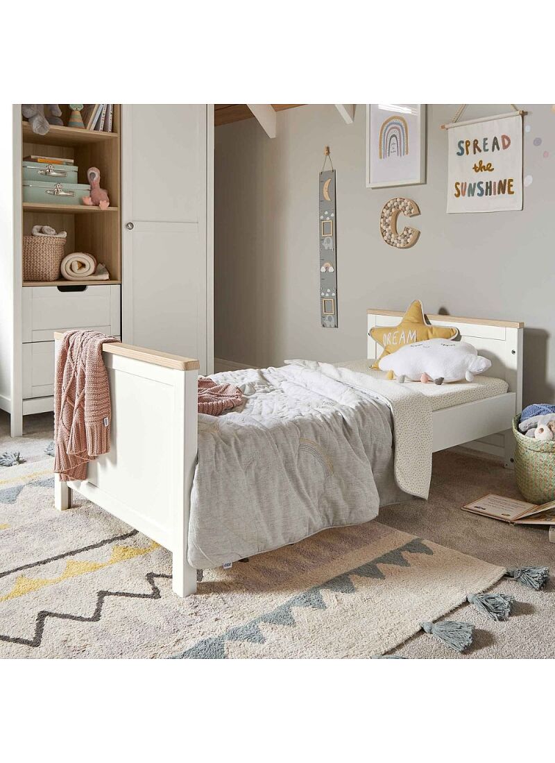 CRIB & DRESSER-CHANGER UNIT HARWELL WHITE/NATURAL
