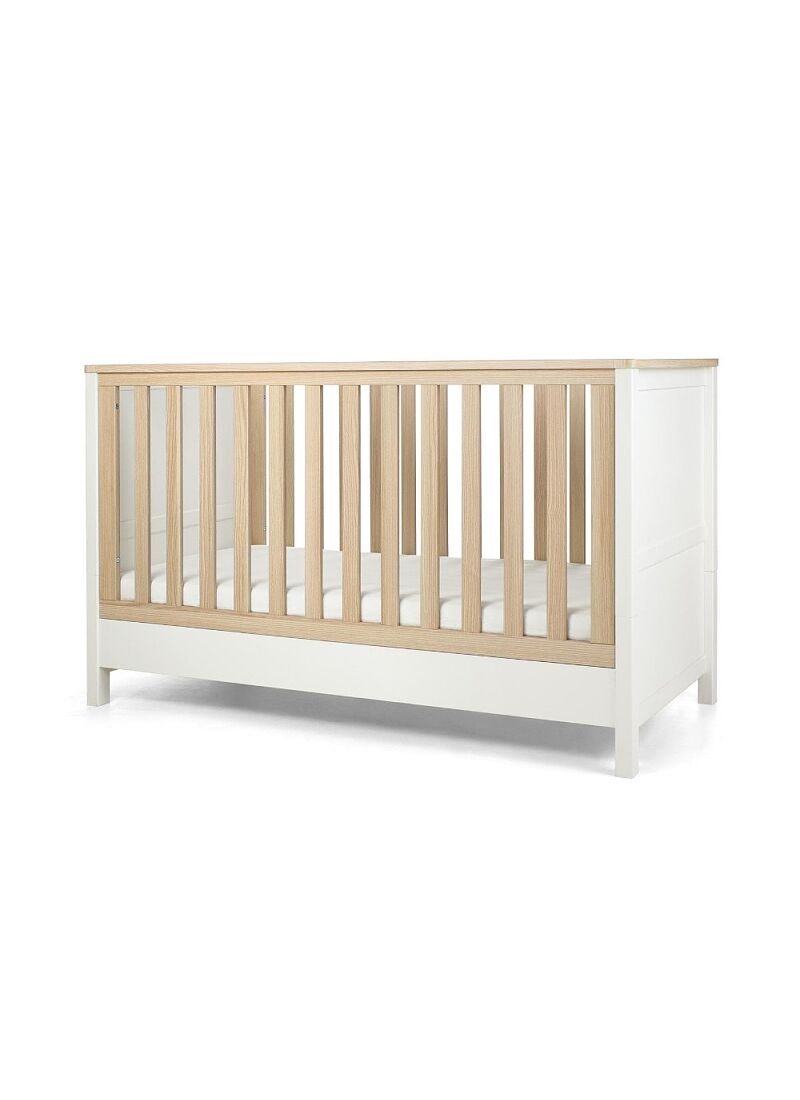 CRIB & DRESSER-CHANGER UNIT HARWELL WHITE/NATURAL