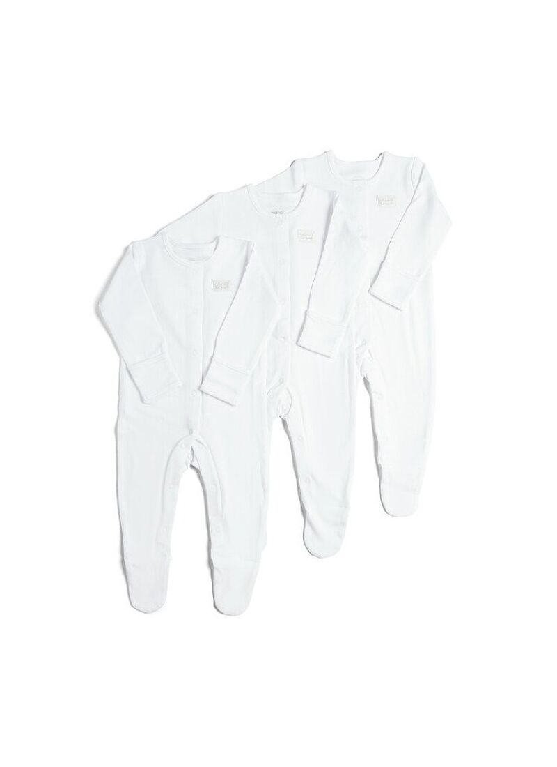 SLEEPSUITS 3PCS WHITE