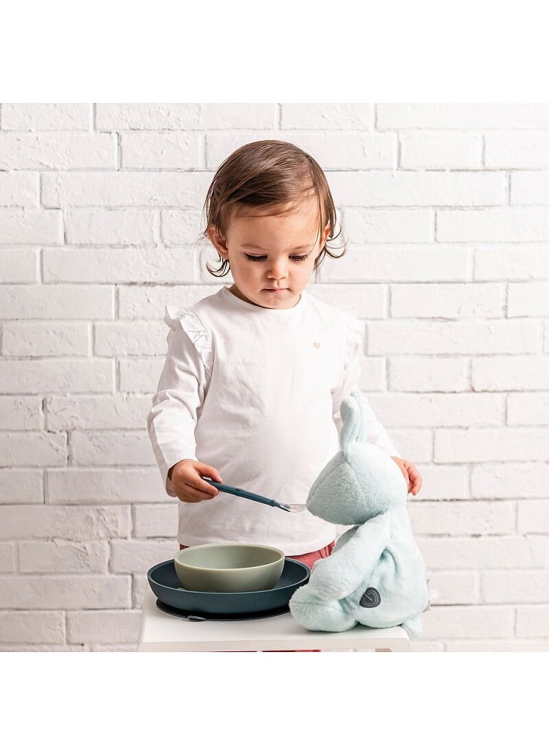 SILICONE DINNER SET GREEN