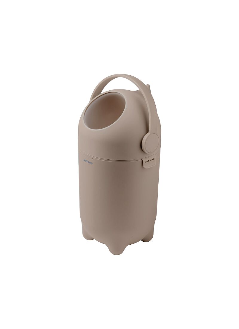 DIAPER DISPOSAL BIN DROPY GREIGE 