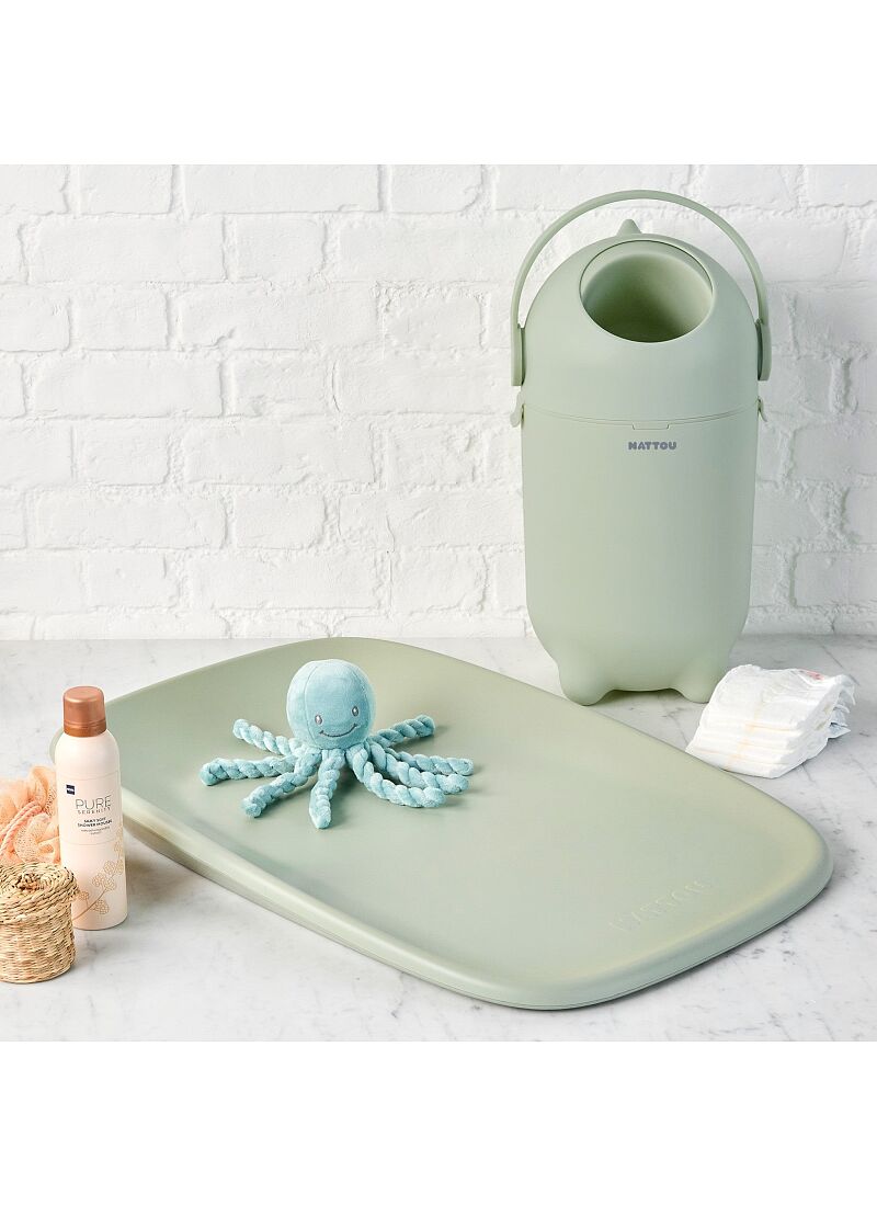 DIAPER DISPOSAL BIN DROPY GREEN