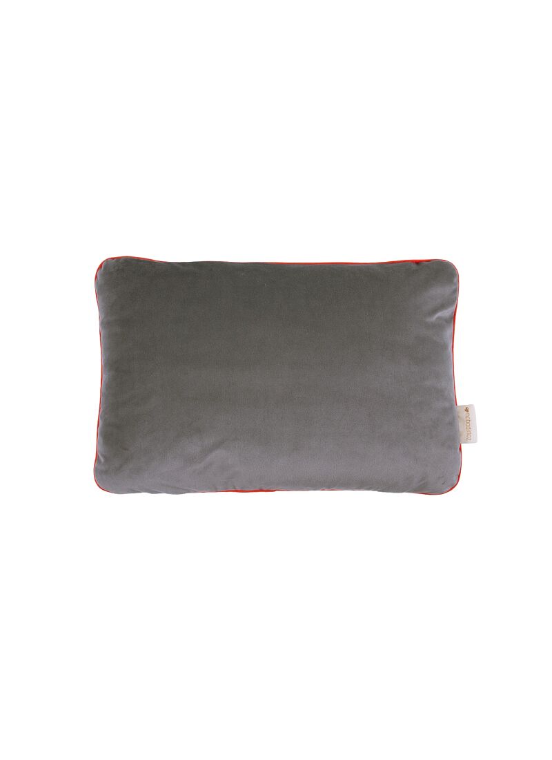 DOUBLE SIDED DECORATIVE PILLOW (44x28)  VELVET SLATE GREY