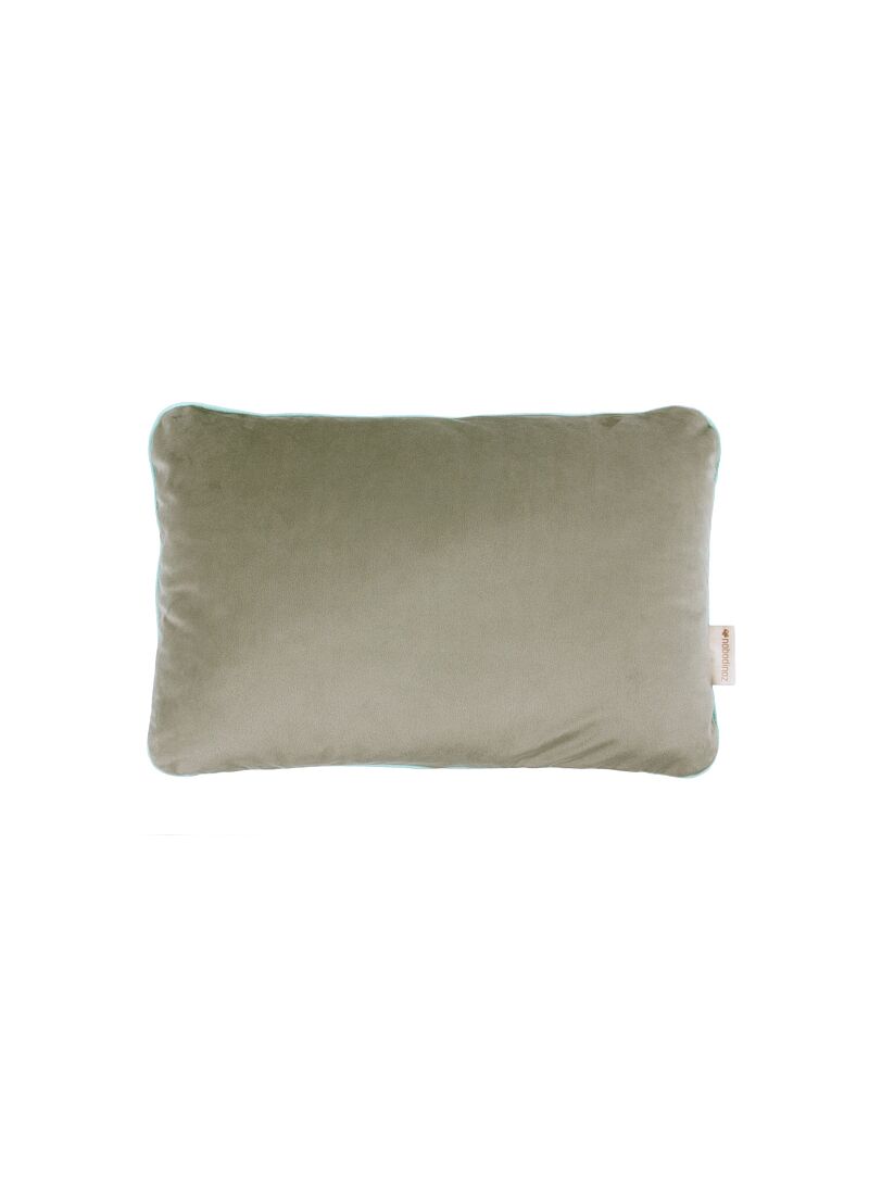 DOUBLE SIDED DECORATIVE PILLOW (44x28)  VELVET OLIVE GREEN
